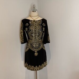 Renzo + Kai Sequin Dress Women's Small